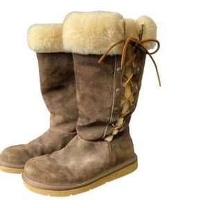 UGG  upside  high sherpa  boots